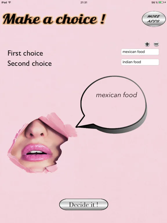 Make a choice ! iPad 應用截圖