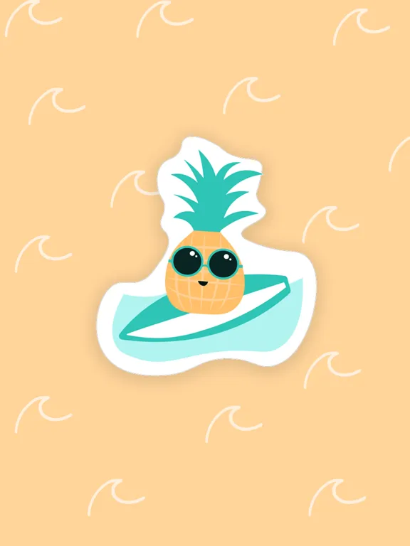 Tropicoji - Animated Stickers iPad 应用截图