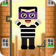 Prison-er Scene Crime Block-Head Jail Jumer