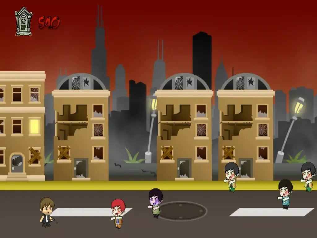 Capturas de pantalla de Dead City Street Zombie Take-over iPad 