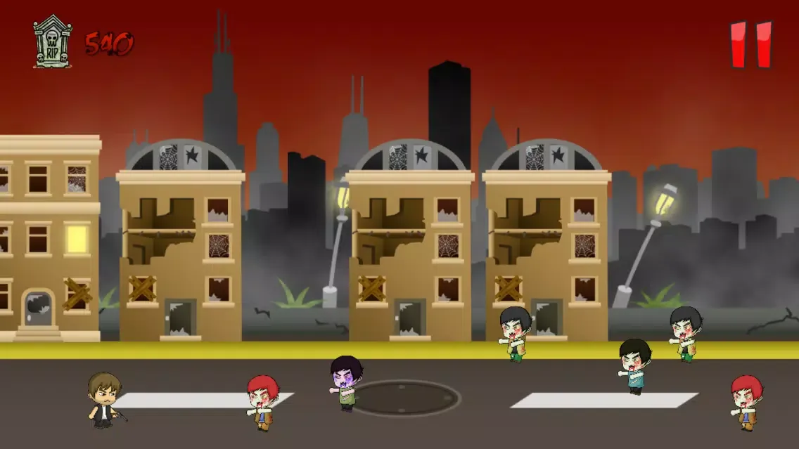 Capturas de pantalla de Dead City Street Zombie Take-over