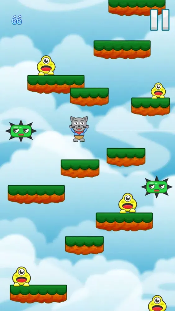 صور Super Cat Alien World Mega Jump-ing Game