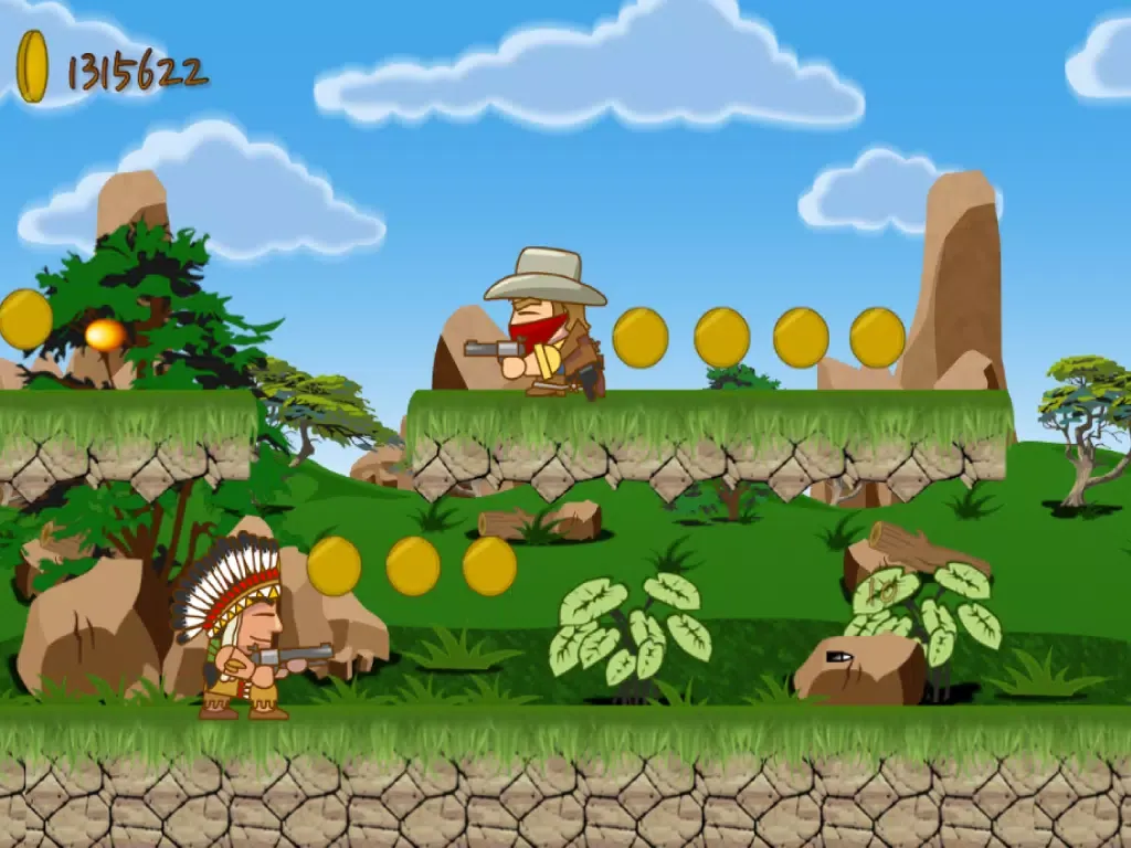 Mini Jungle Safari Western Cowboy Escape - The Story of a Little Indian Kid iPad  سکرین شاٹس