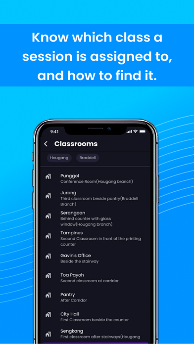 Gavins Tuition Tutor App スクリーンショット