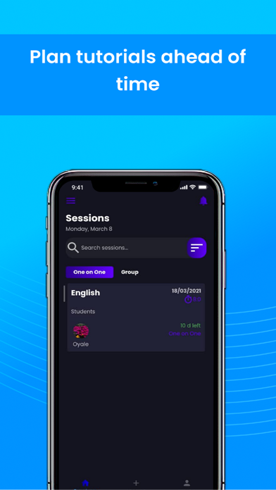 Gavins Tuition Tutor App スクリーンショット