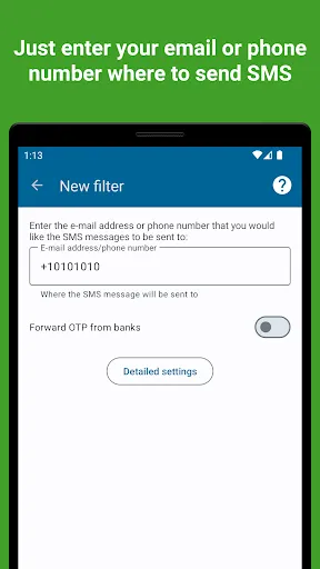 صور SMS forwarder auto to PC/phone
