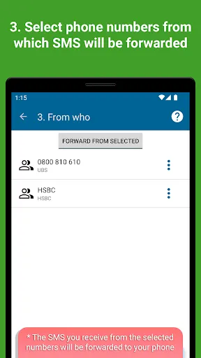 صور SMS forwarder auto to PC/phone