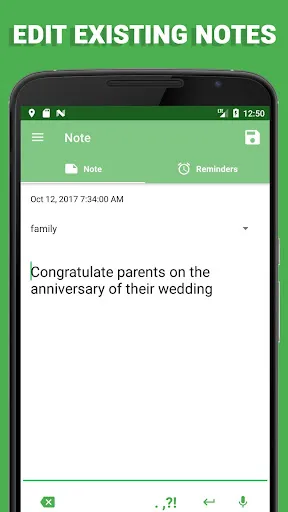 Voice notes应用截图