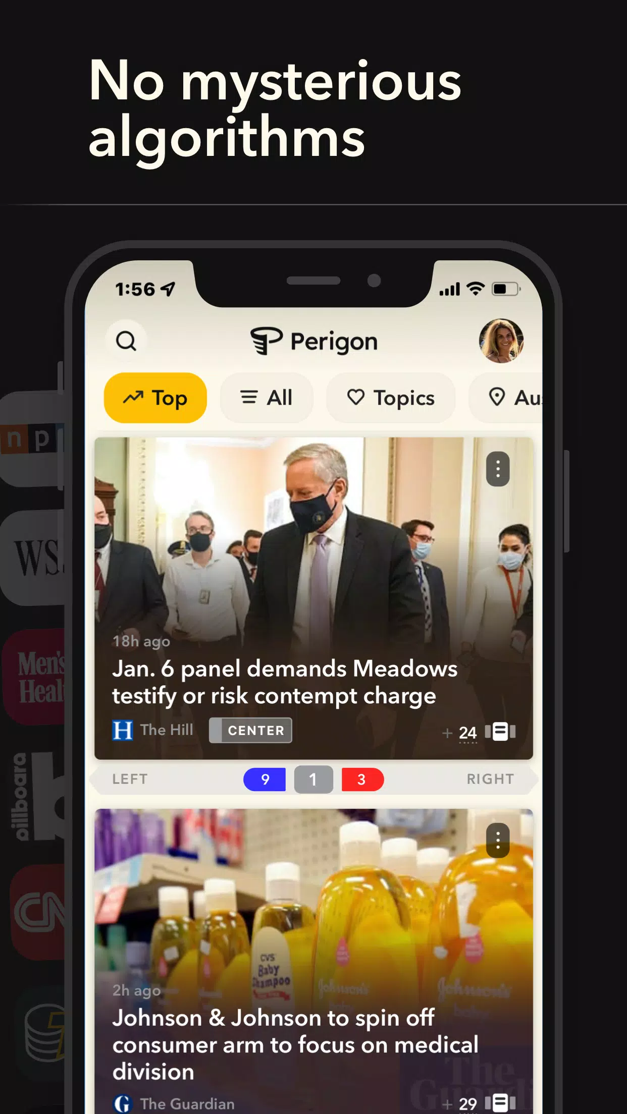 Perigon Screenshots