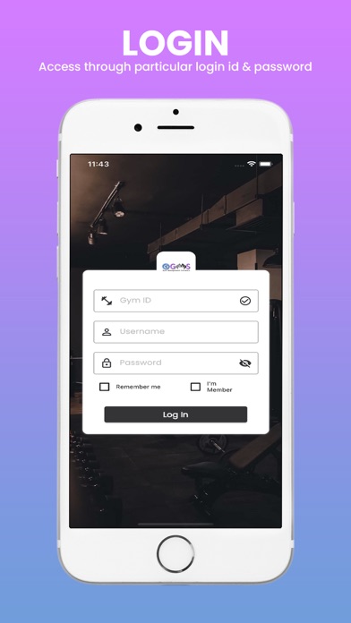 Zrzuty ekranu GGMS - Gym Management App