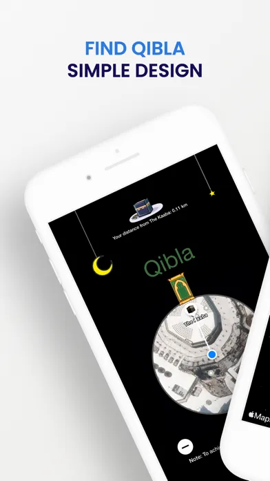 Qibla Precise Ekran Görüntüleri