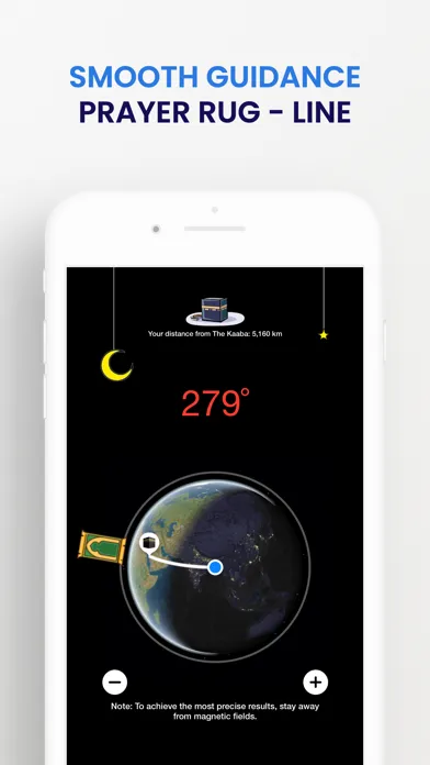 Qibla Precise Ekran Görüntüleri