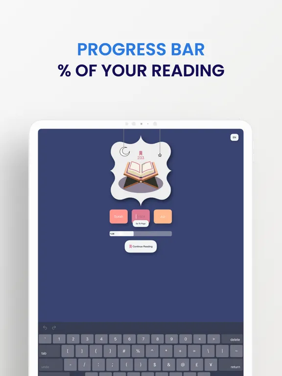 Quran Time iPad  스크린샷