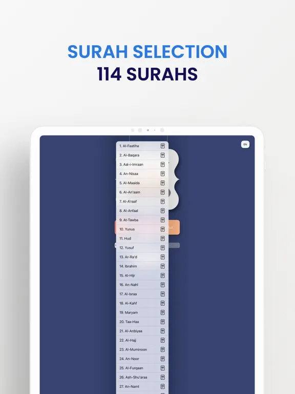 Quran Time iPad  스크린샷