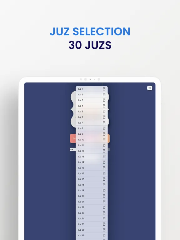Quran Time iPad  스크린샷
