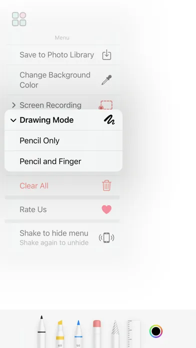Tangkapan layar Sketch Recorder