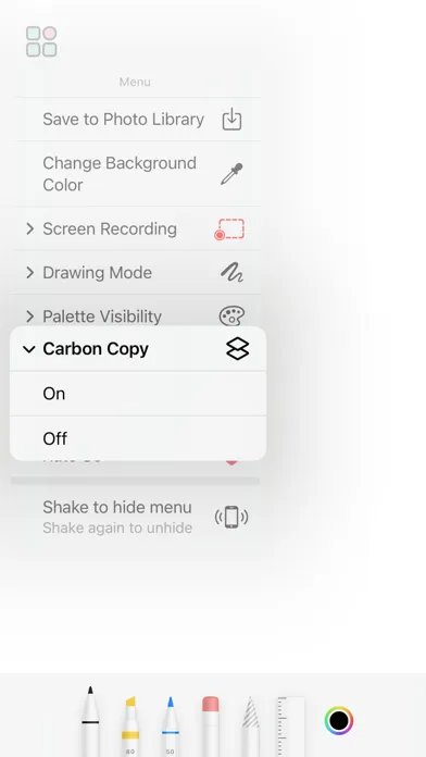 Tangkapan layar Sketch Recorder