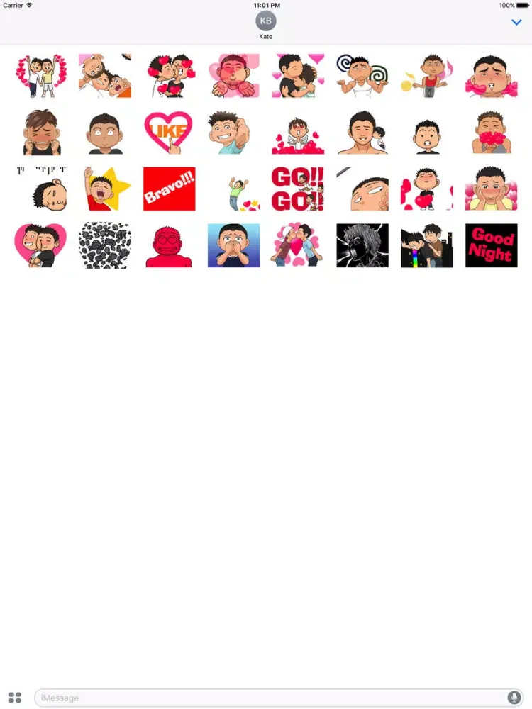 Ảnh chụp màn hình của GAY's Emotion 2 Cute version iPad 