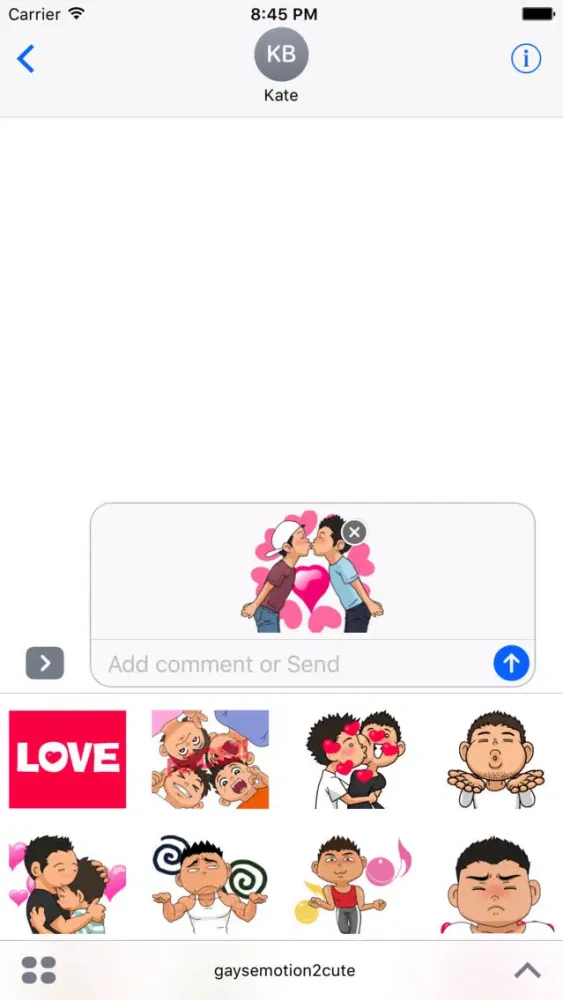 Ảnh chụp màn hình của GAY's Emotion 2 Cute version