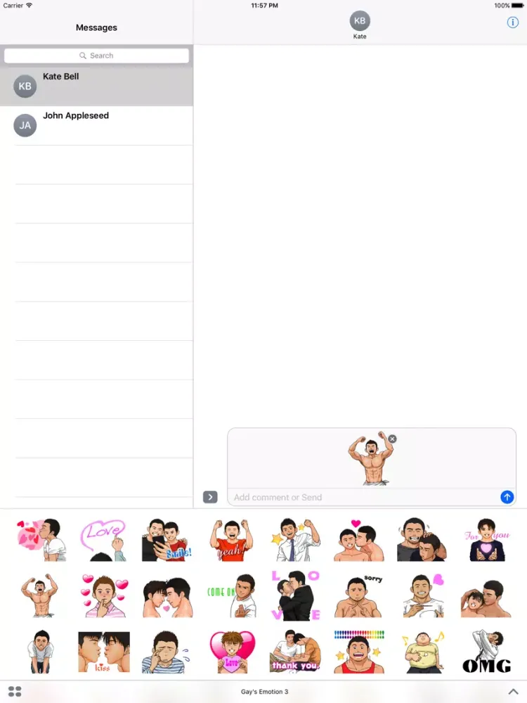 GAY's Emotion3 iPad 應用截圖