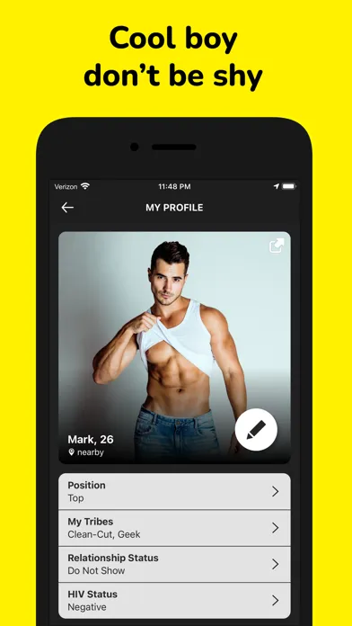 Gayzr - Gay Chat & Dating App Ekran Görüntüleri