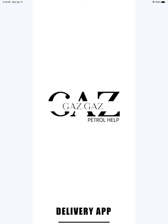 Скриншоты GazGazDelivery App iPad 