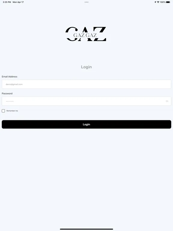 Скриншоты GazGazDelivery App iPad 