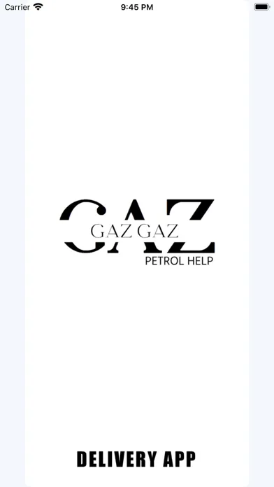 Скриншоты GazGazDelivery App