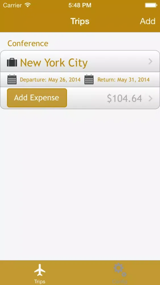 Trip Expenses - App to Track your travel expenses Screenshots