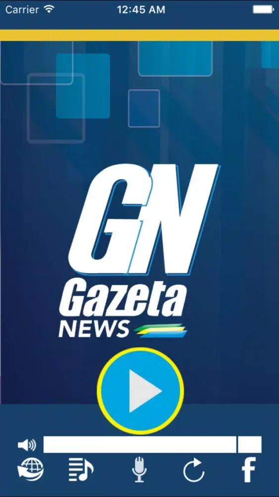 Zrzuty ekranu Rádio Gazeta News