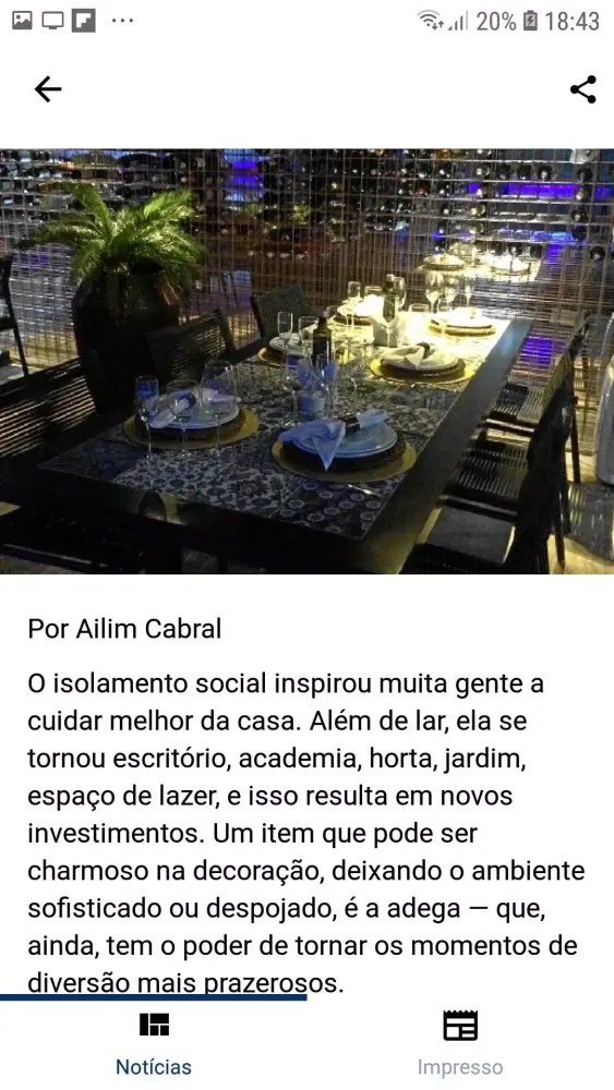 Zrzuty ekranu Gazeta de S.Paulo