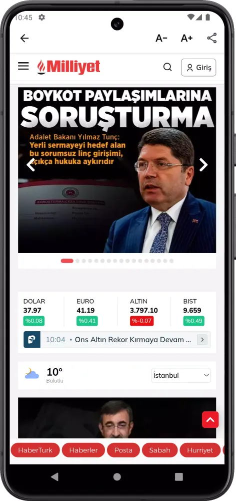 تصاویر Türkiye Gazeteleri