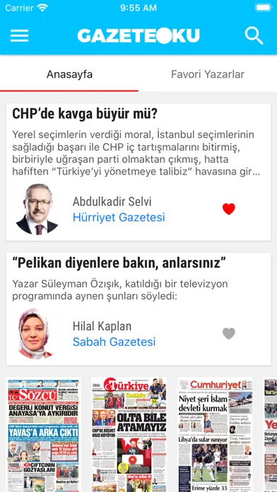 Gazete Oku - İnternet Haber應用截圖