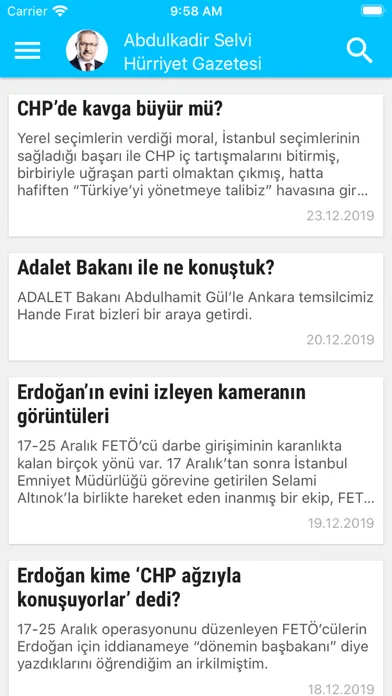 Gazete Oku - İnternet Haber應用截圖