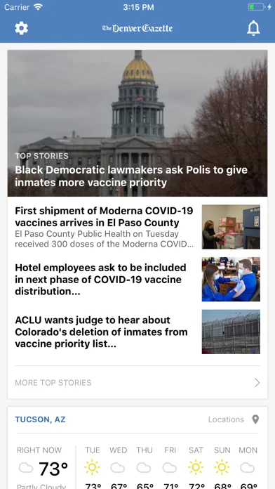 Скриншоты The Denver Gazette Online