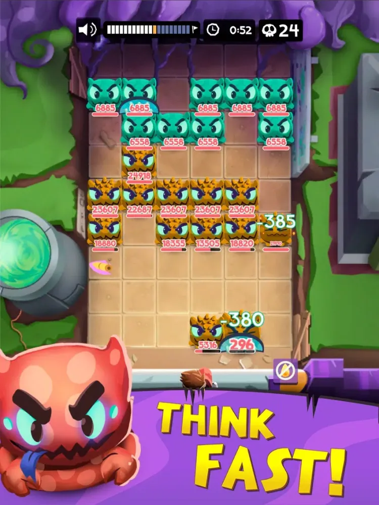Zrzuty ekranu Gun Blast League: Ball Shooter iPad 