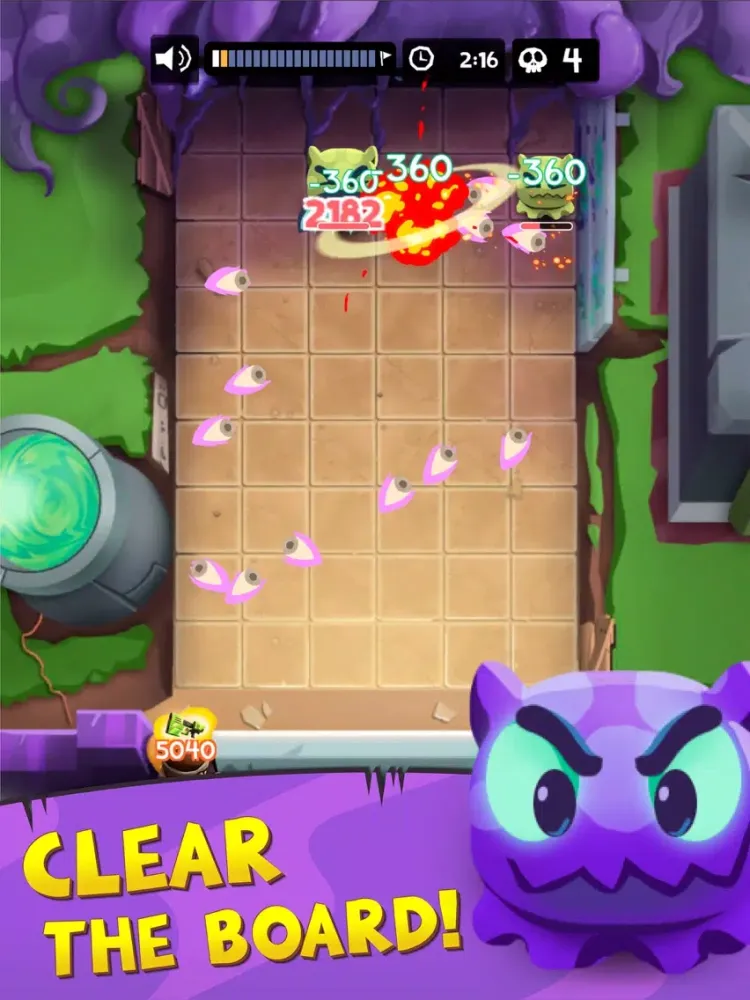 Zrzuty ekranu Gun Blast League: Ball Shooter iPad 