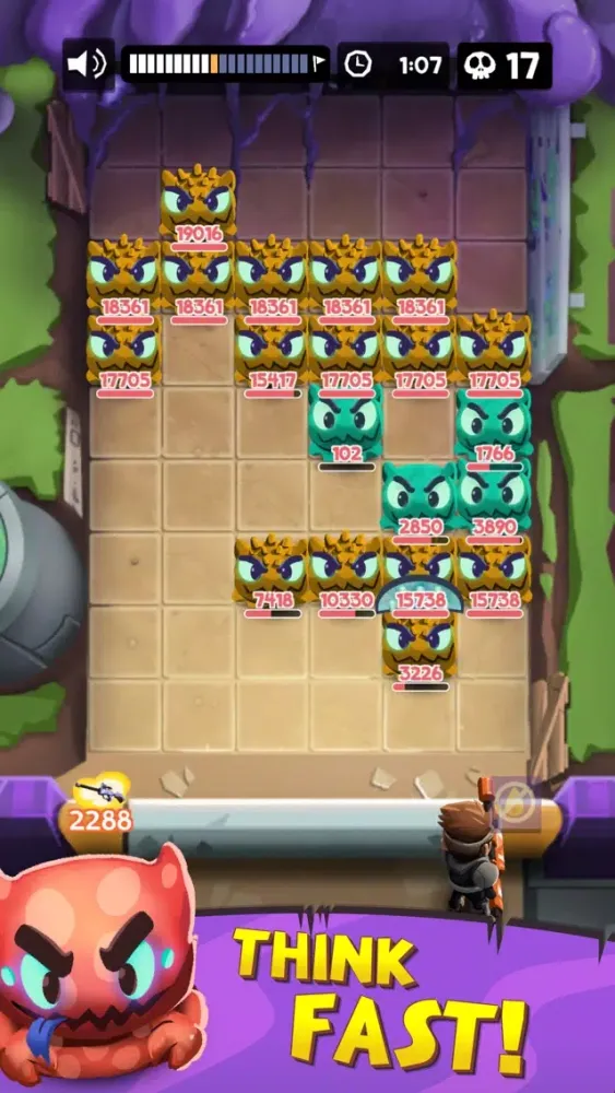 Zrzuty ekranu Gun Blast League: Ball Shooter