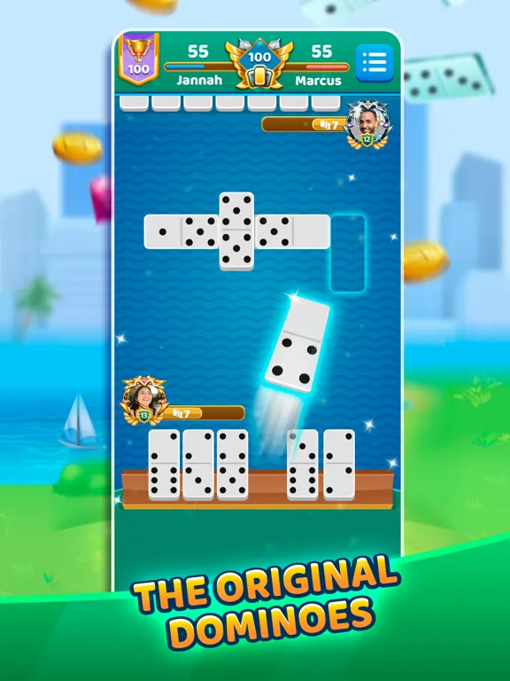 Dominoes Battle: The Best Game iPad  Screenshots