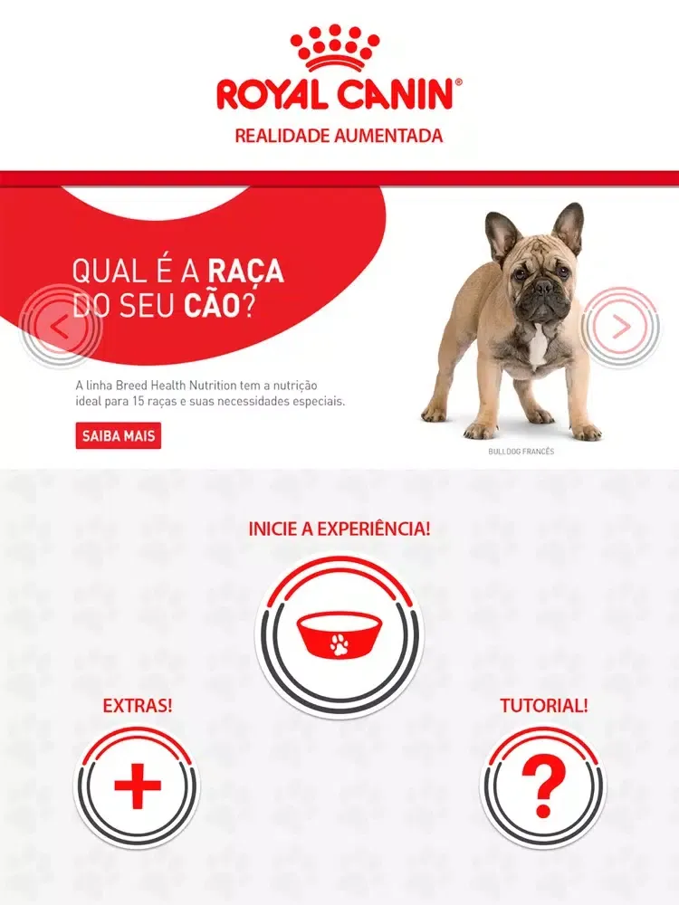 Tangkapan layar Royal Canin - RA iPad 