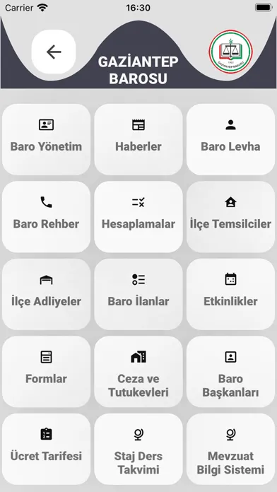 Gaziantep Baro应用截图