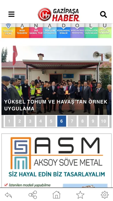 Gazipaşa Haber スクリーンショット