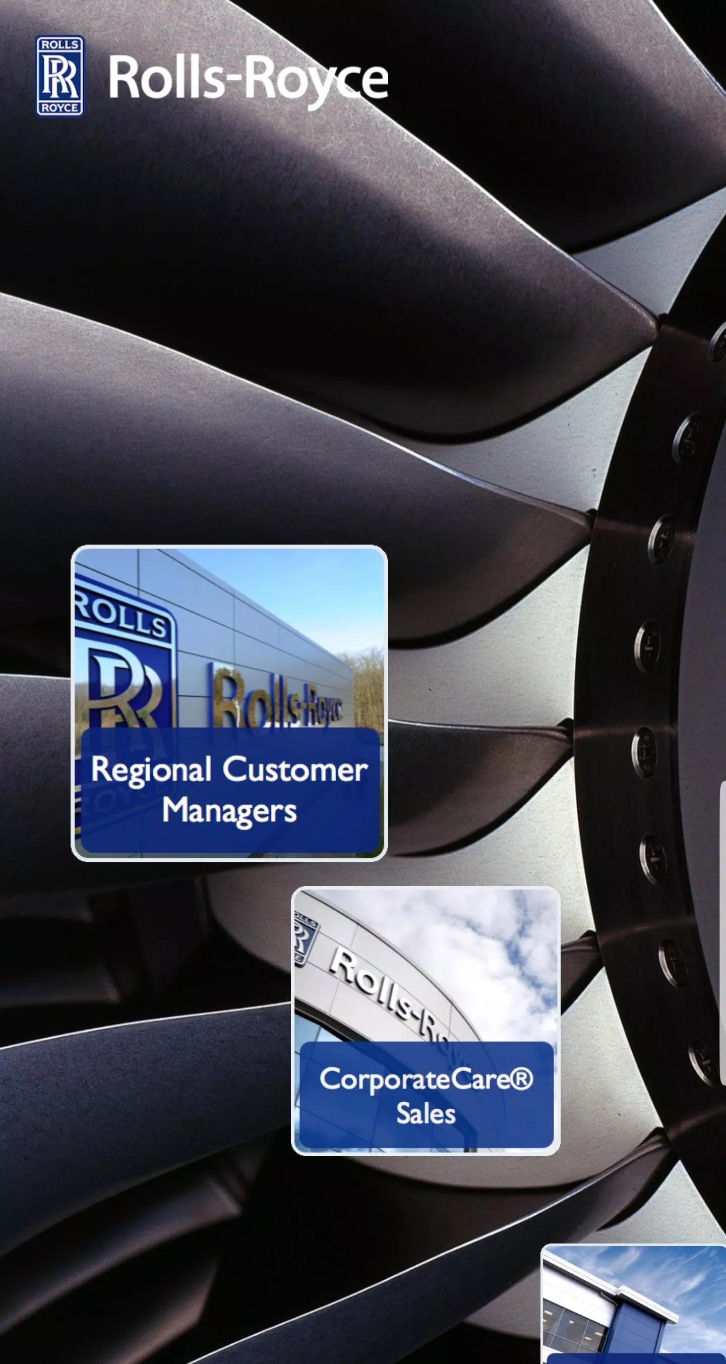 Rolls-Royce MyAeroengine App Screenshots