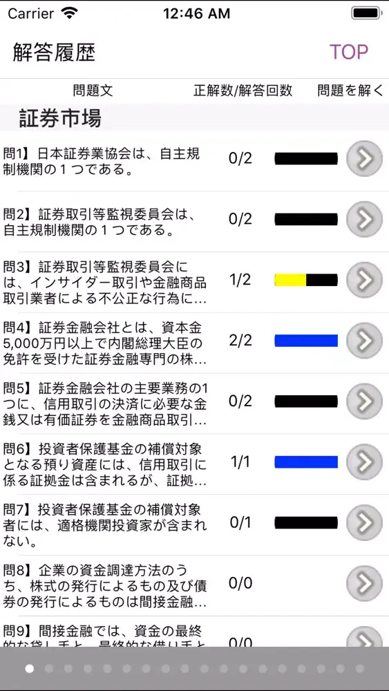 電車でとれとれ証券外務員1種 2019年 स्क्रीनशॉट