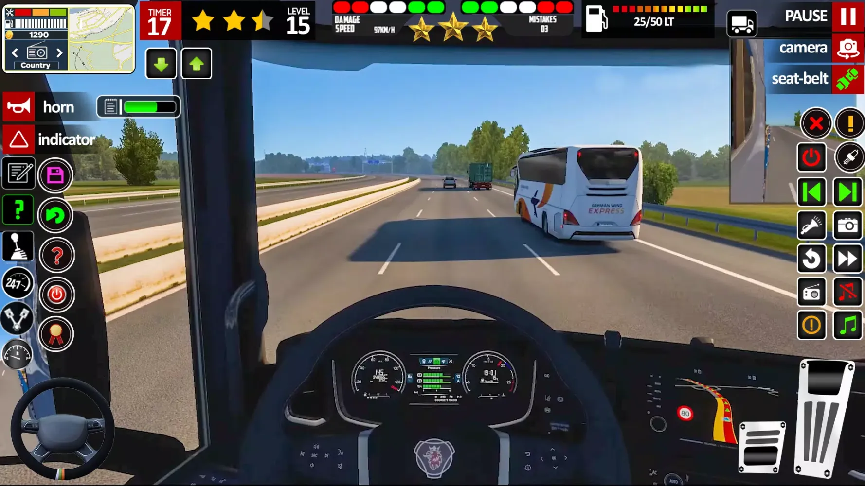 Coach Bus Game 3D Bus Driver স্ক্রিনশট