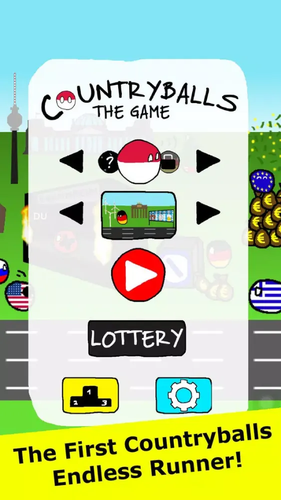 Captures d'écran de Countryballs - The Polandball Game