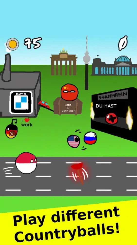 Captures d'écran de Countryballs - The Polandball Game