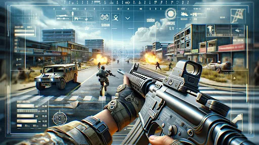Gun Games 3D Offline Fps Games应用截图