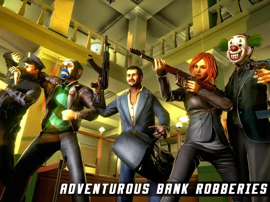 Скриншоты Gangster Mafia City-Bank Heist
