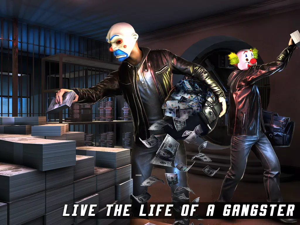 Gangster Mafia City-Bank Heistcapturas de pantalla de la aplicación8